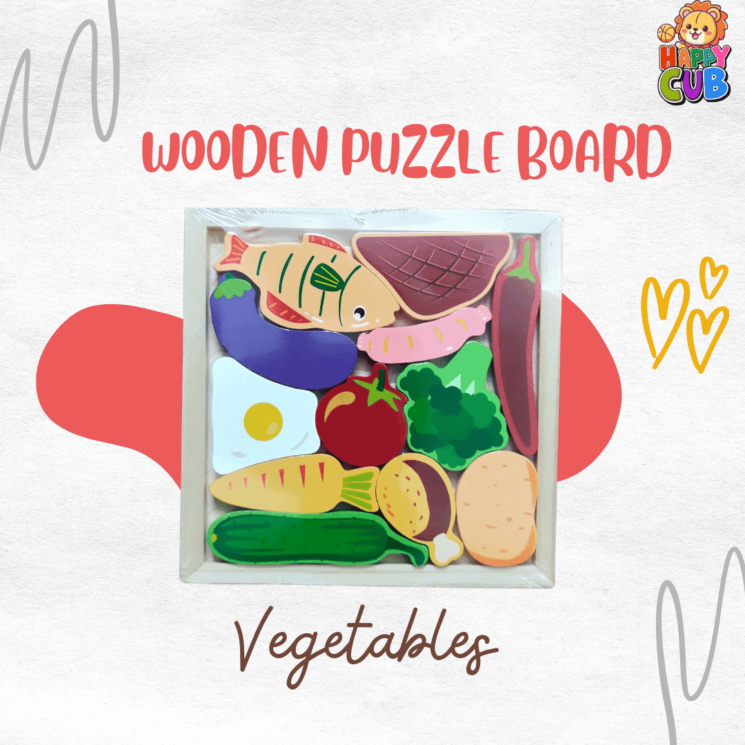 Combo Package 2 – Geometric Block Train + Wooden Puzzle - Image 3