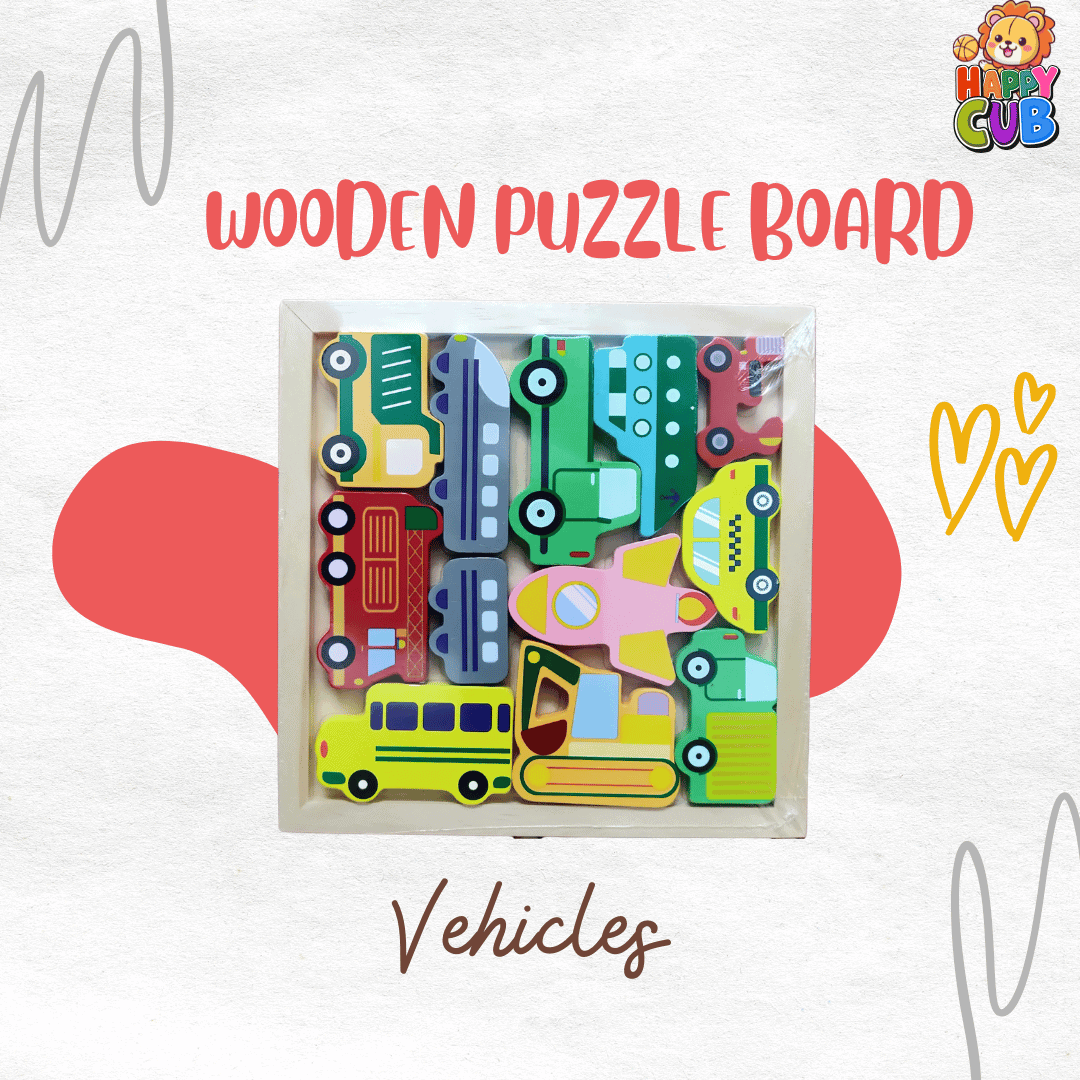 Combo Package 2 – Geometric Block Train + Wooden Puzzle - Image 6